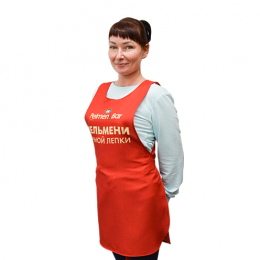 Накидка-фартук с полной запечаткой, материал: габардин