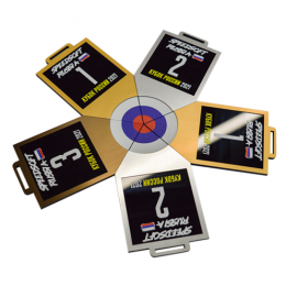 Медаль из акрила с пластиком 2-слойная с УФ-печатью