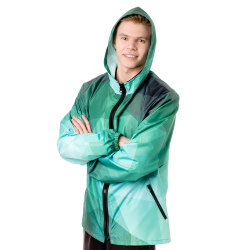 Ветровка с капюшоном, материал: дюспо без подклада