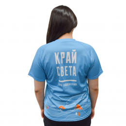 Футболка с полной запечаткой взрослая, модель с коротким рукавом 