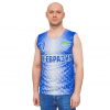 Манишка-майка футбольная, материал: ложная сетка