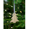 Деревянная подвеска Christmate, елочка