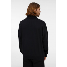 Свитшот оверсайз унисекс S6, черный