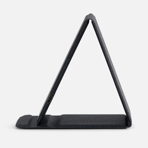 Подставка для смартфона с беспроводной зарядкой Kickstand, серая