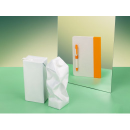 Ручка шариковая MilkMake, оранжевая