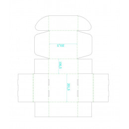 Коробка Medio, крафт