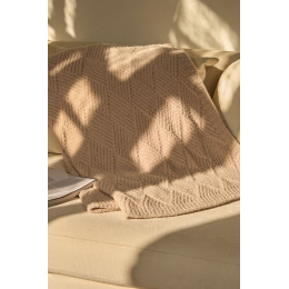 Плед Aspetta, молочный