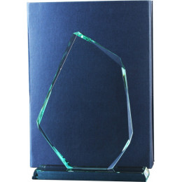 Награда стеклянная GL0002 250х190мм(10) футляр в комплекте