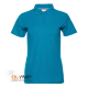 Рубашка поло женская STAN хлопок/полиэстер 185, 04WL лазурный 