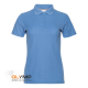 Рубашка поло женская STAN хлопок/полиэстер 185, 04WL голубой 